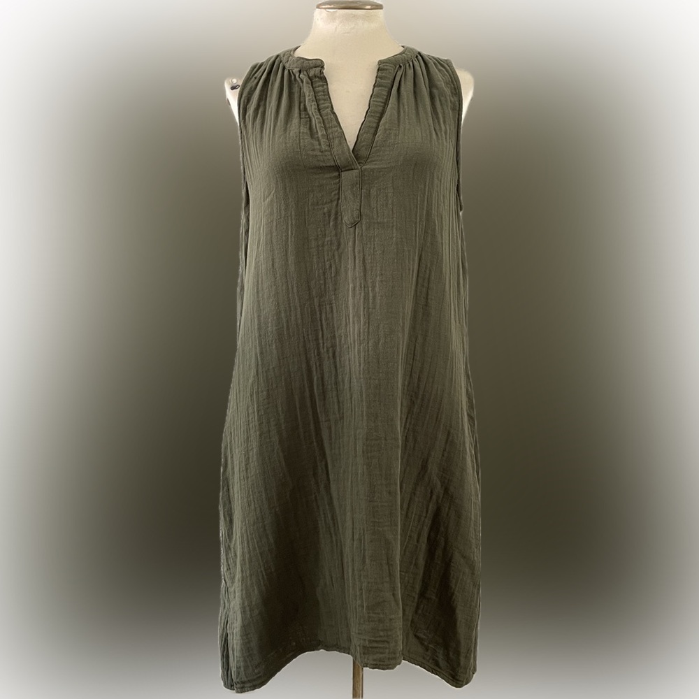 100% Cotton Midi Dress